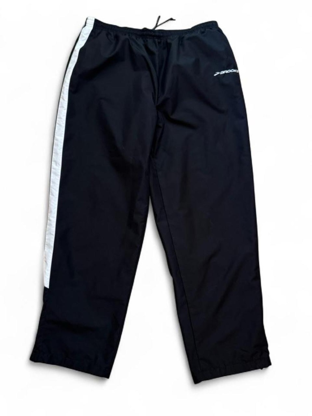 Brooks black track pants